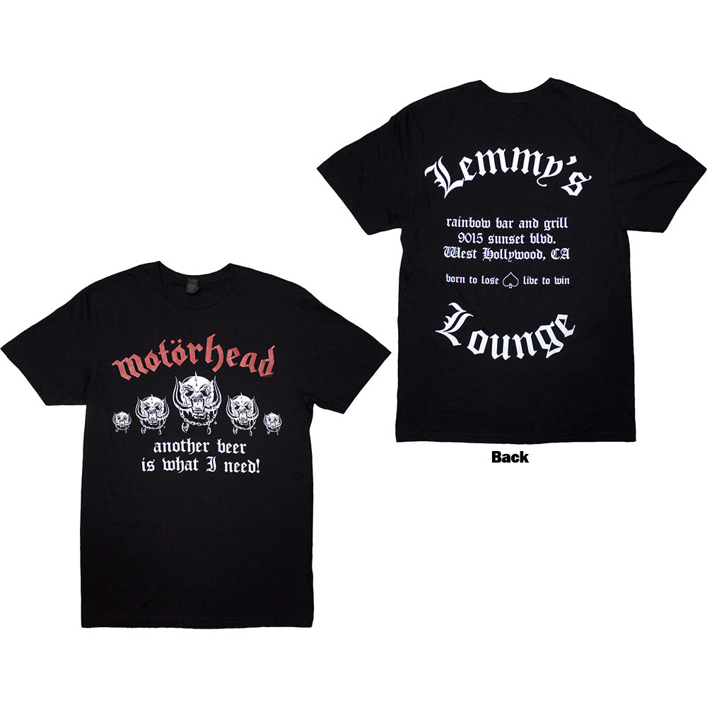 Motorhead | Lemmy's Lounge | Black
