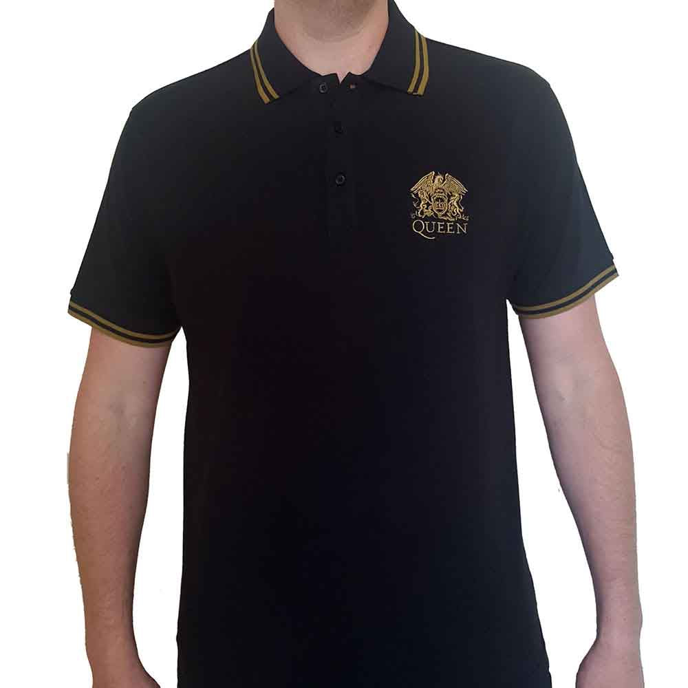 Queen - Crest Logo | T-Shirt Black