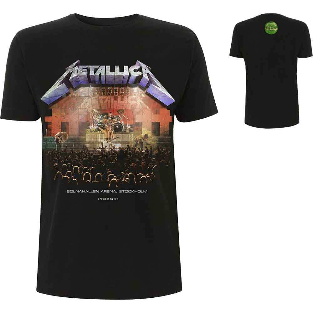 Metallica - Stockholm '86. | T-Shirt Black