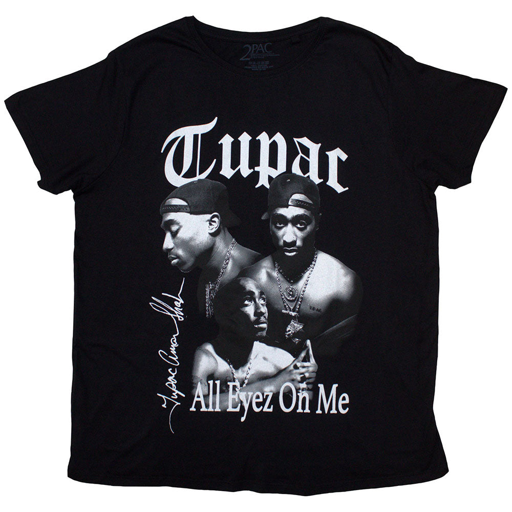 Tupac | All Eyez B&W | Black