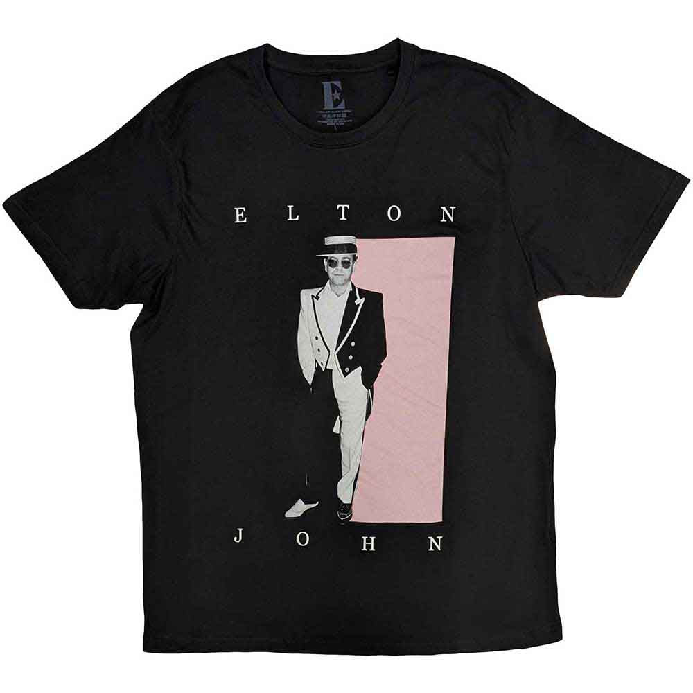 Elton John - Tux Photo | T-Shirt Black