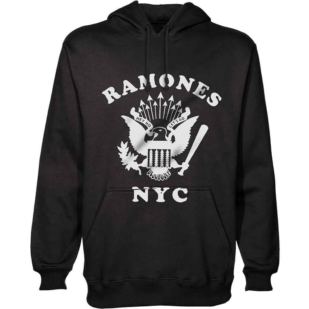 Ramones - Retro Eagle New York City | Sweatshirt Black