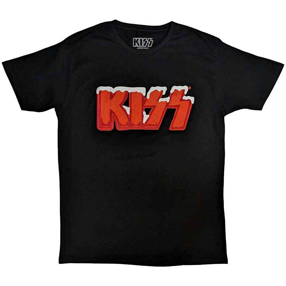 KISS - Holiday Logo | T-Shirt Black