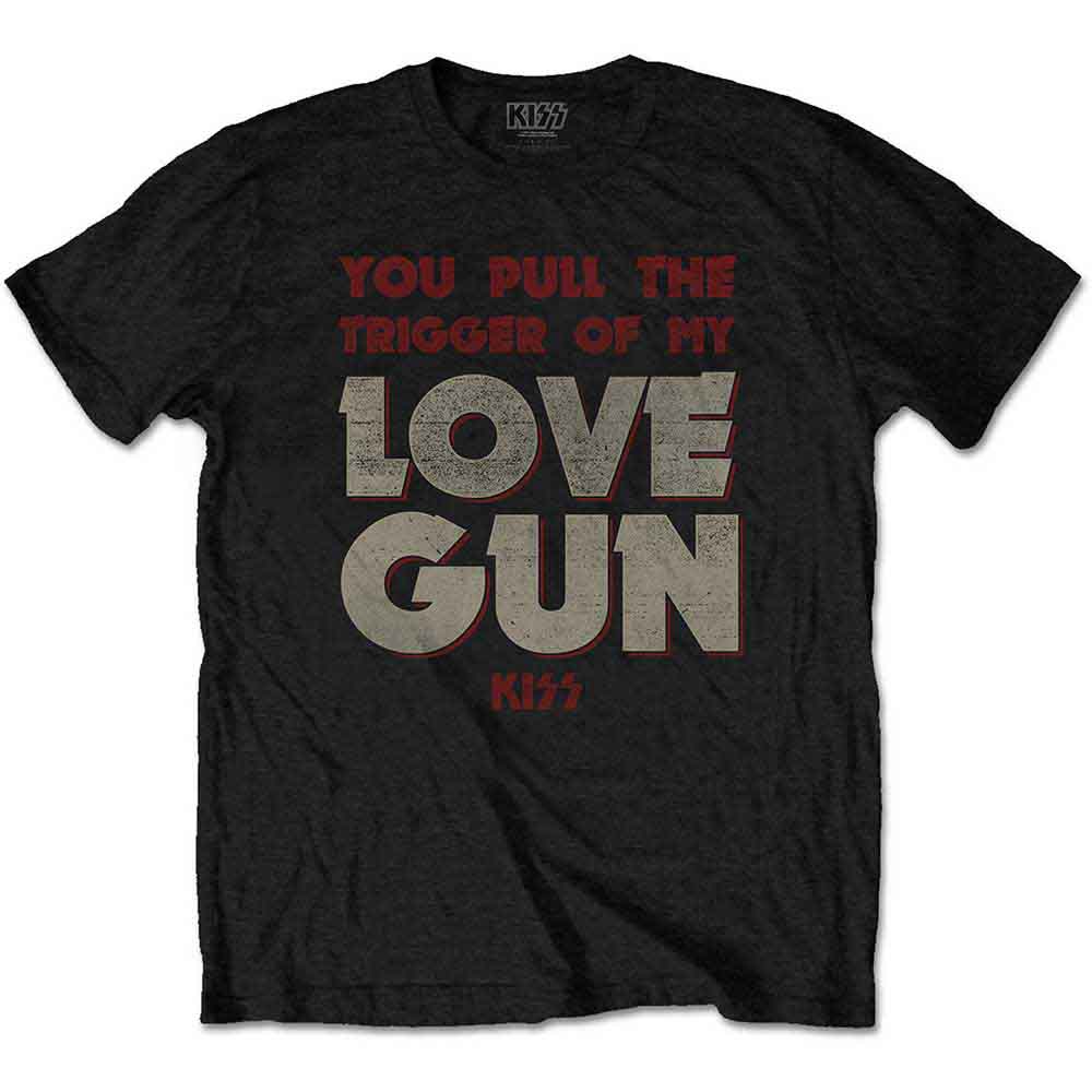 KISS - Pull The Trigger | T-Shirt Black