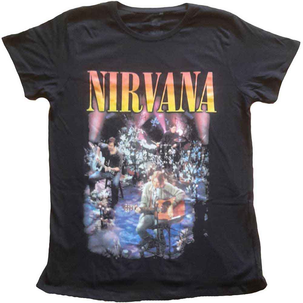 Nirvana - Unplugged Photo | T-Shirt Black
