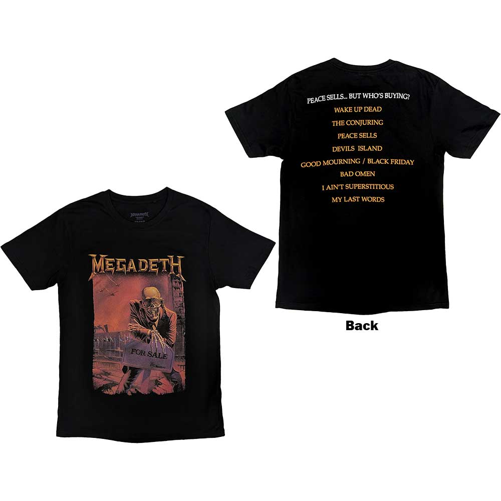 Megadeth - Peace Sells Album Cover | T-Shirt Black