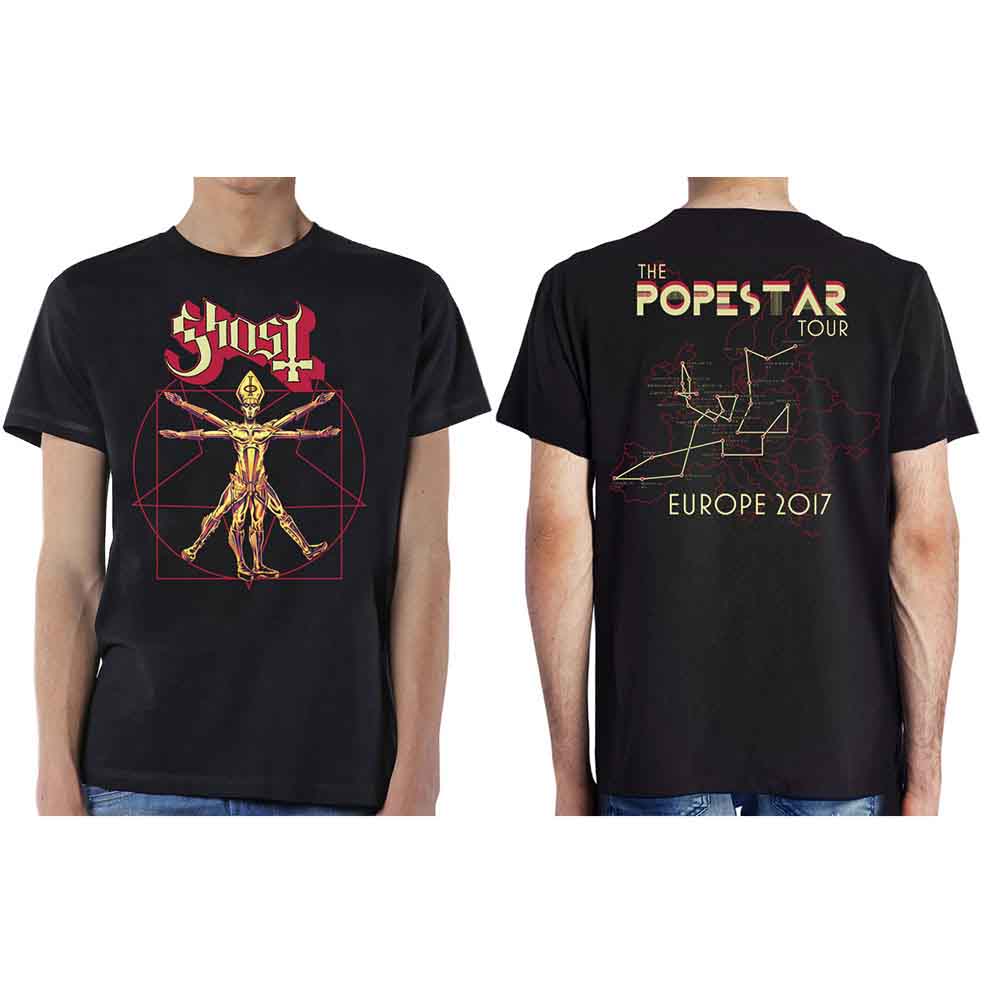 Ghost - Popestar Tour Europe 2017 | T-Shirt Black