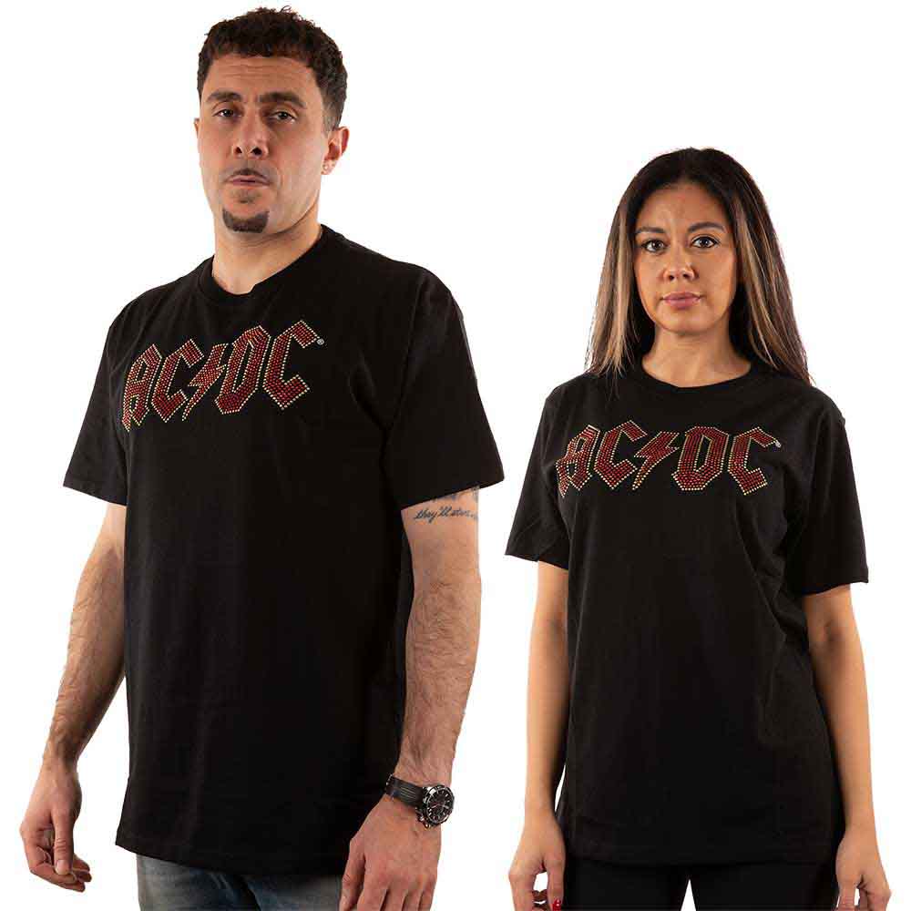 AC/DC - Full Colour Logo | T-Shirt Black