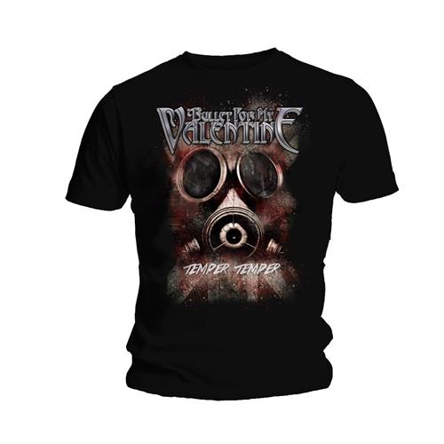 Bullet For My Valentine - Temper Temper Gas Mask | T-Shirt Black