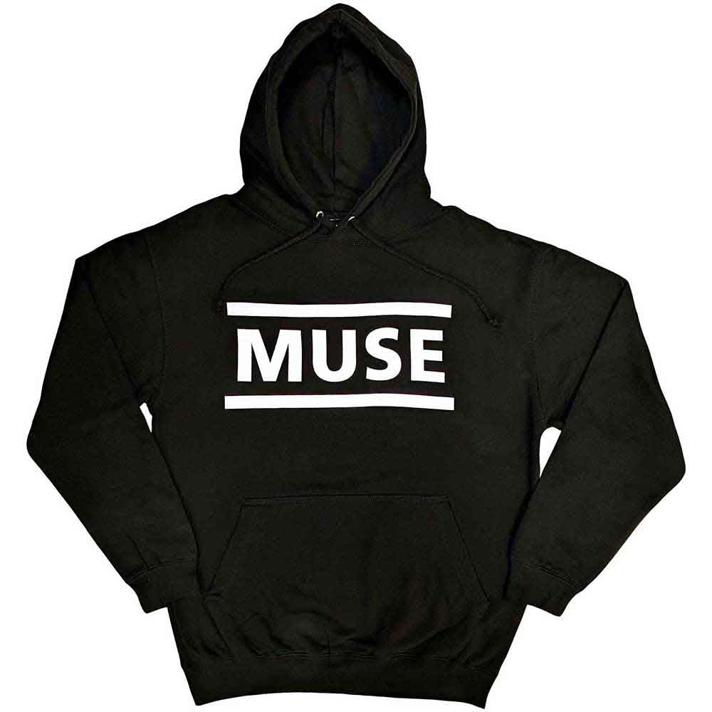 Muse - White Logo | Sweatshirt Black