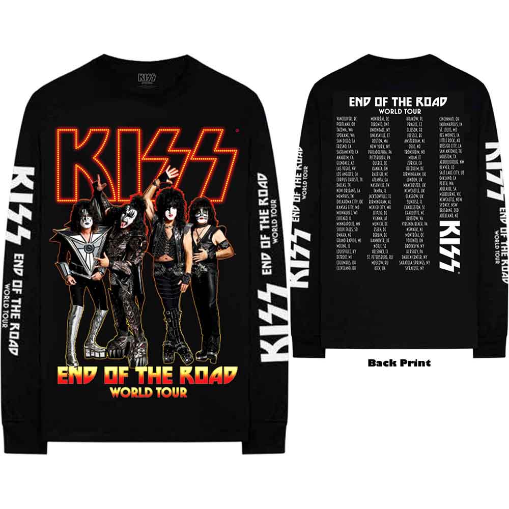 KISS - End Of The Road Tour | T-Shirt Black