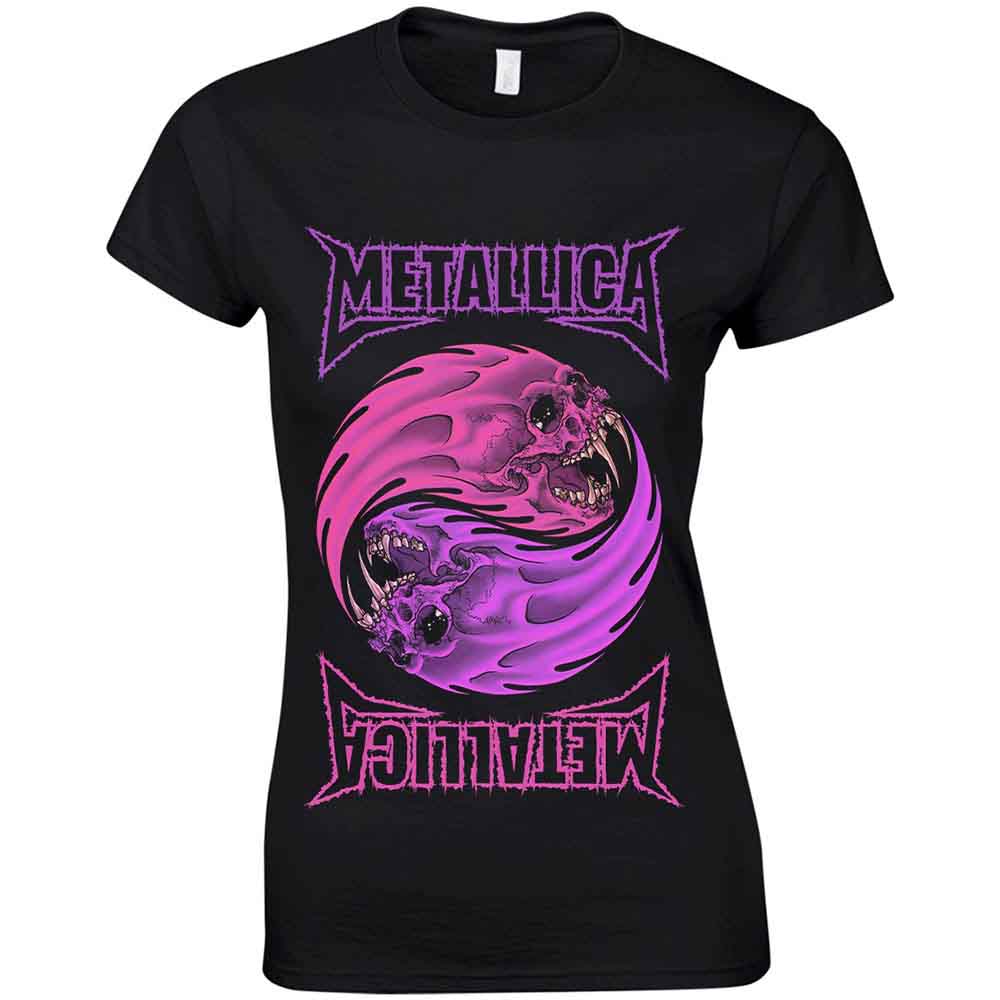 Metallica - Yin Yang Purple | T-Shirt Black
