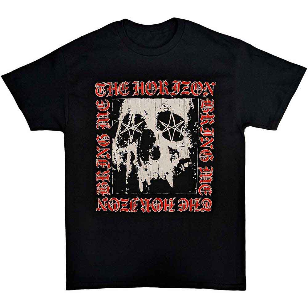 Bring Me The Horizon - Metal Logo Skull | T-Shirt Black