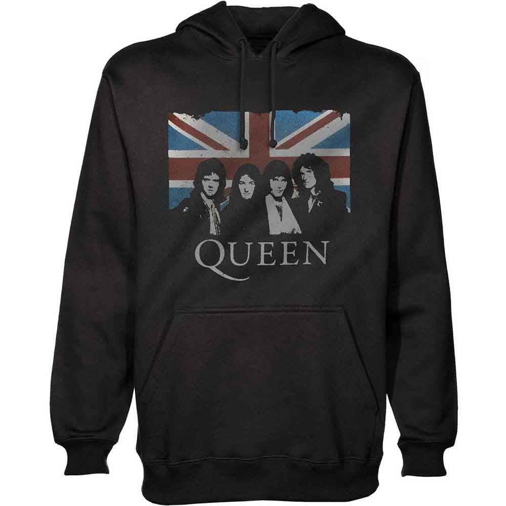 Queen - Vintage Union Jack | Sweatshirt Black