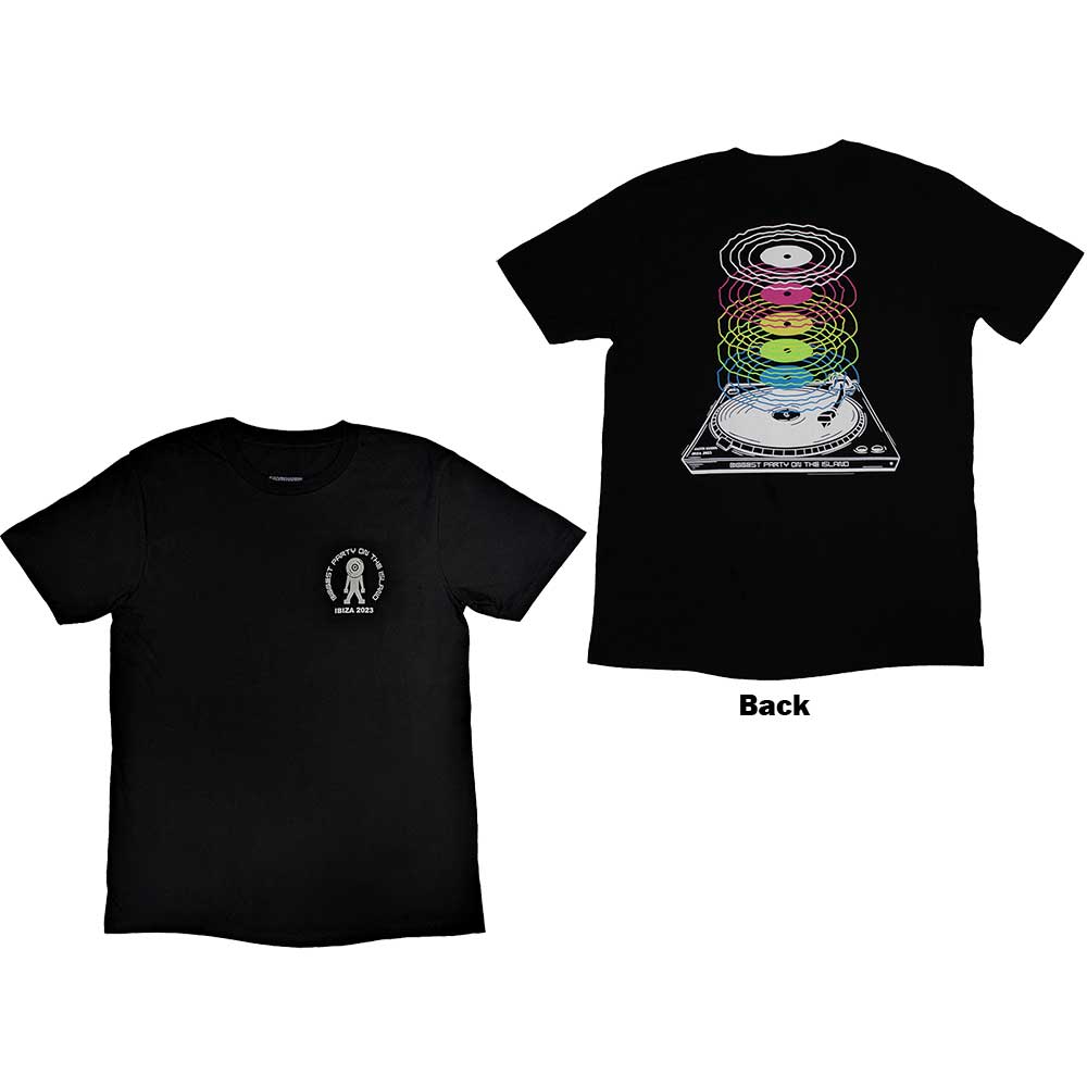 Calvin Harris - Record Back | T-Shirt Black