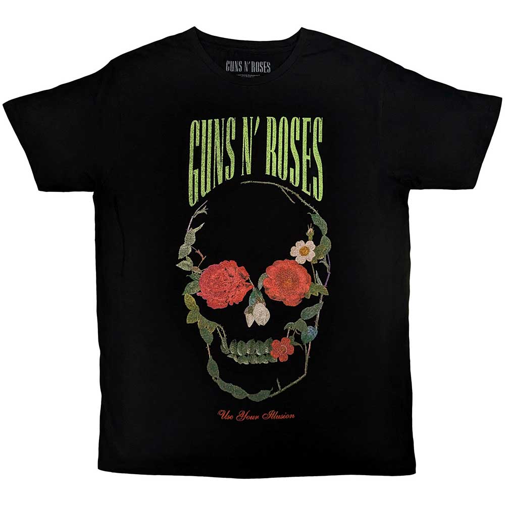 Guns N' Roses - Rose Skull | Black