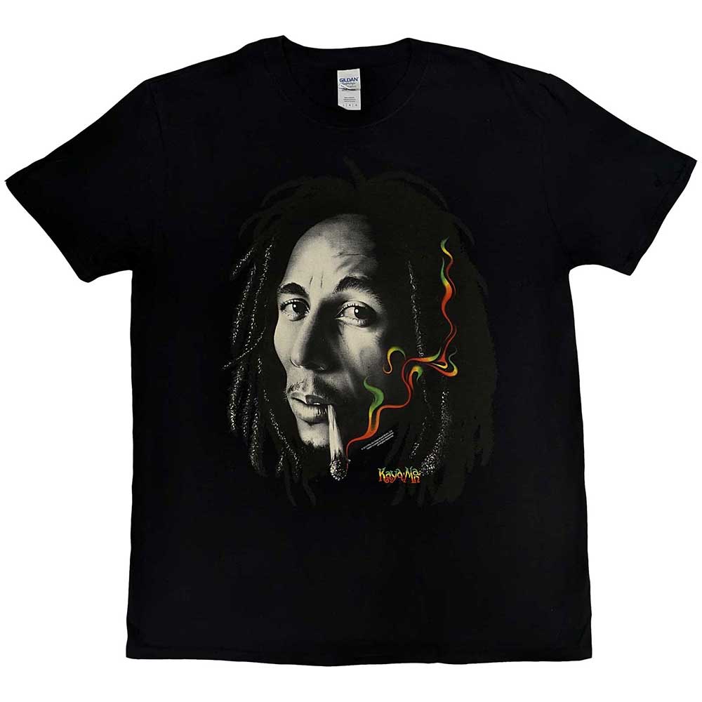 Bob Marley - Rasta Smoke | T-Shirt Black