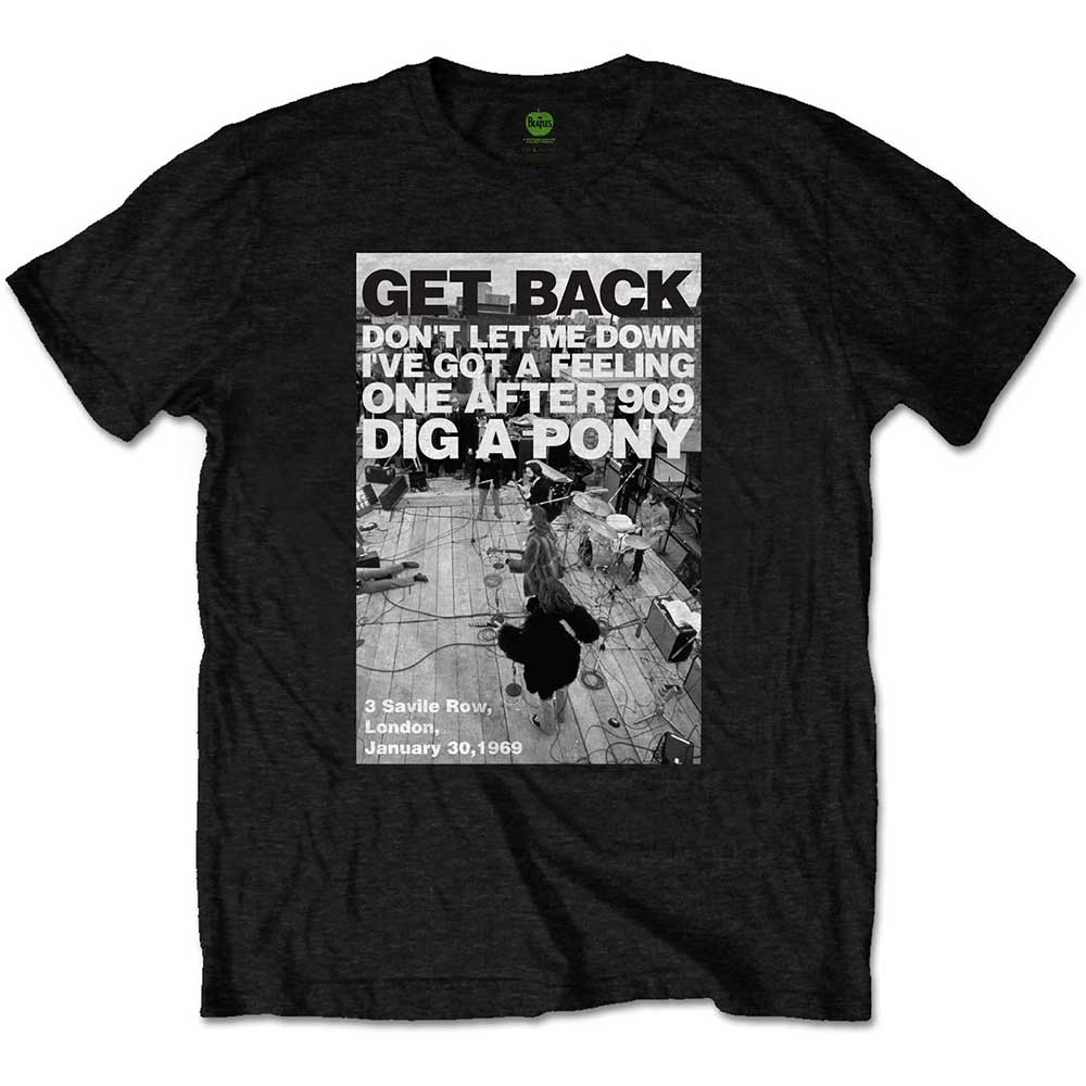 The Beatles - Rooftop Shot | T-Shirt Black