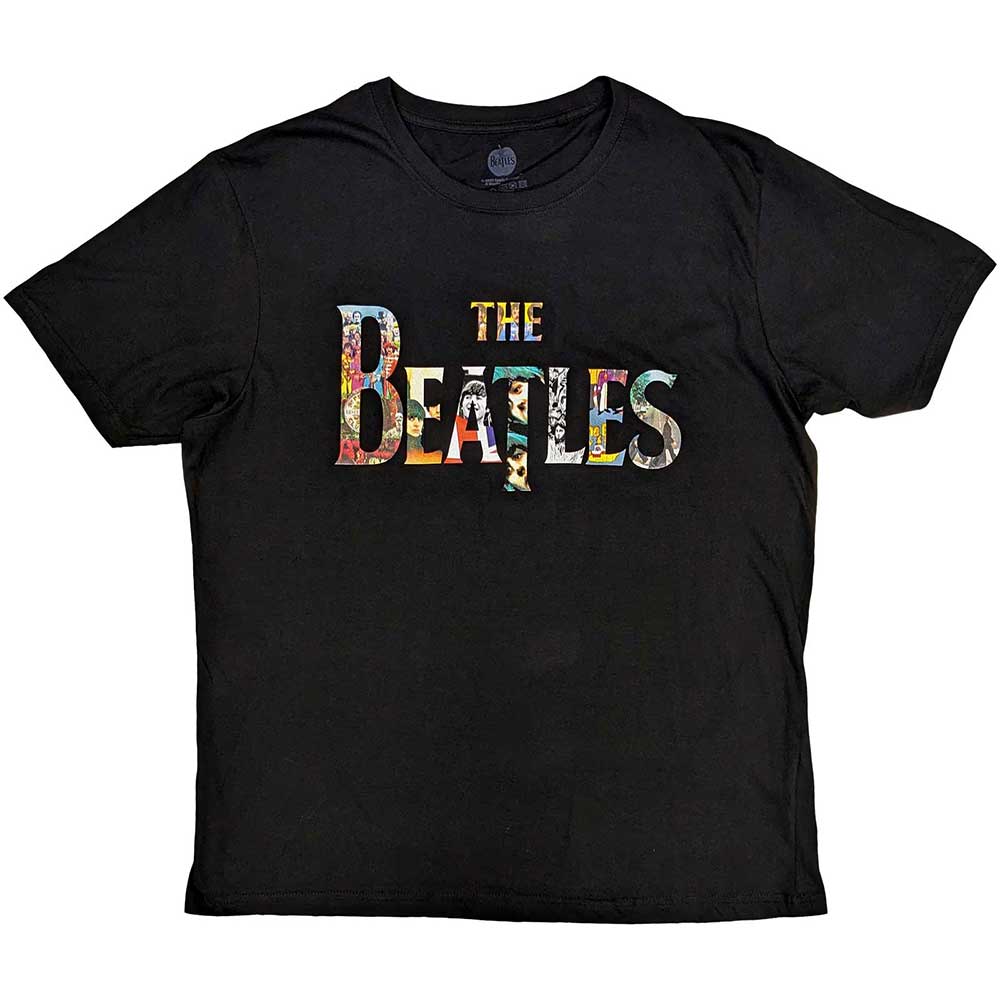 The Beatles - Logo Treatment | T-Shirt Black