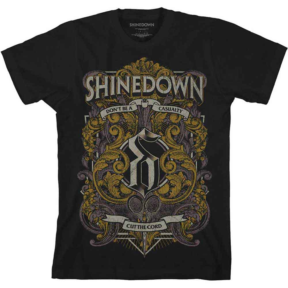 Shinedown - Ornamental Scissors | T-Shirt Black