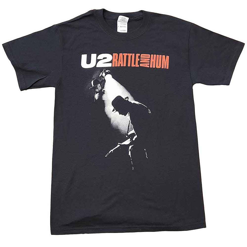 U2 - Rattle & Hum Spotlight Photo | T-Shirt Black