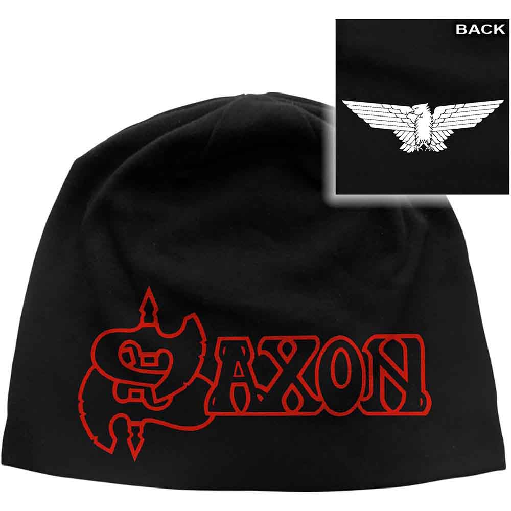 Saxon - Logo & Eagle | Hat Black