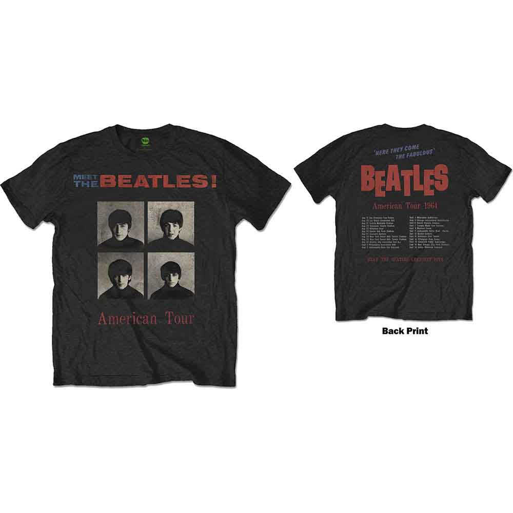 The Beatles - American Tour 1964 | T-Shirt Black