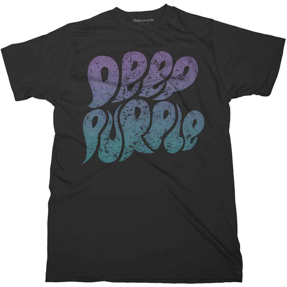 Deep Purple - Bubble Logo | T-Shirt Black