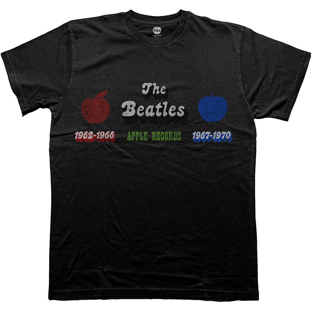 The Beatles - Apple Years Red & Blue | T-Shirt Black