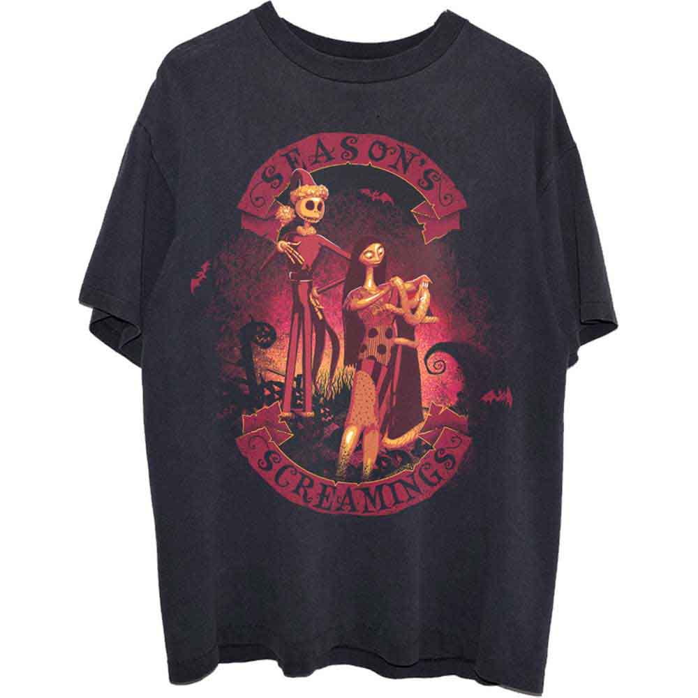 Disney - The Nightmare Before Christmas Season's Screamings | T-Shirt Black