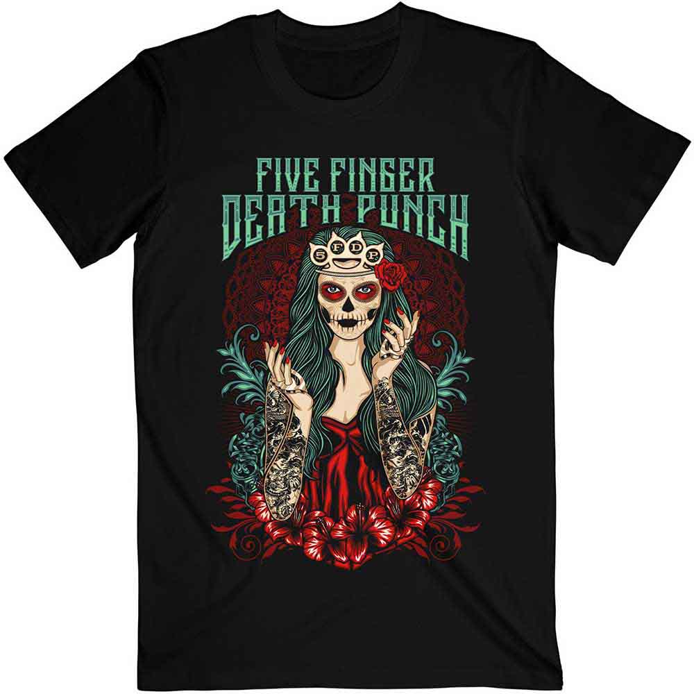 Five Finger Death Punch - Lady Muerta | T-Shirt Black