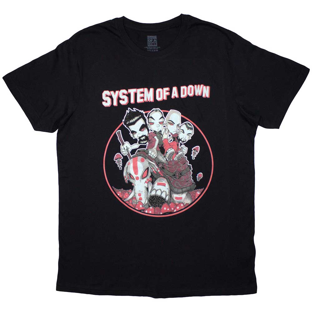 System Of A Down - Mushroom People | Black