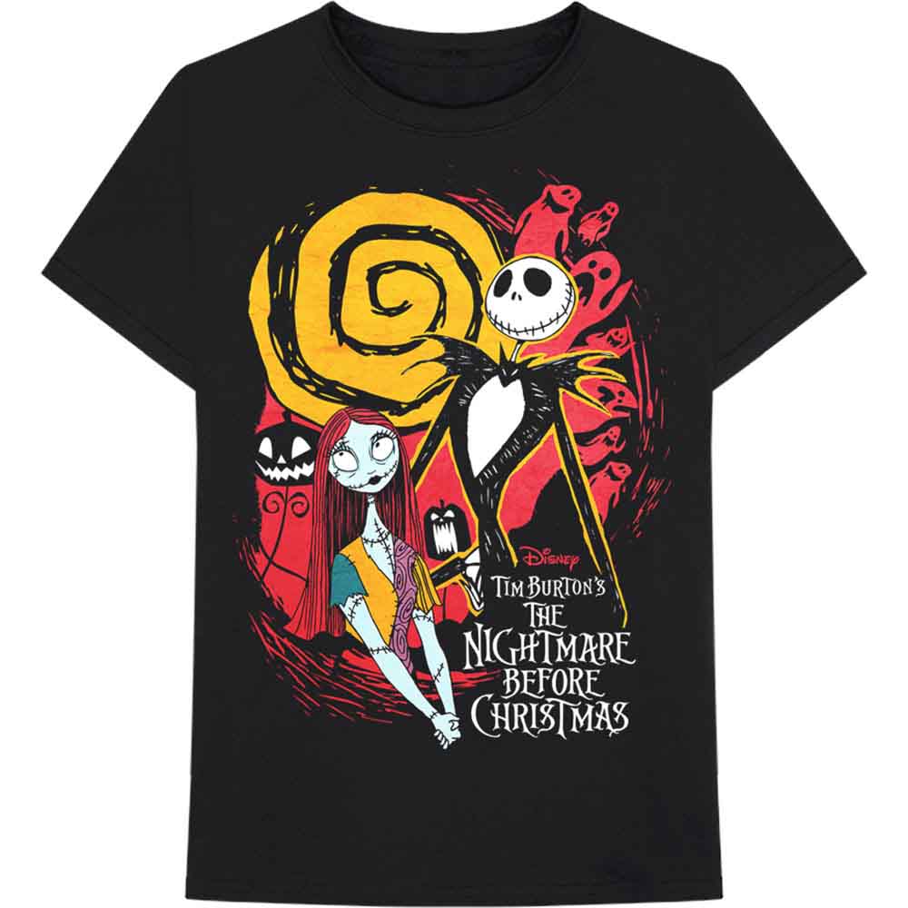 Disney - The Nightmare Before Christmas Ghosts | T-Shirt Black