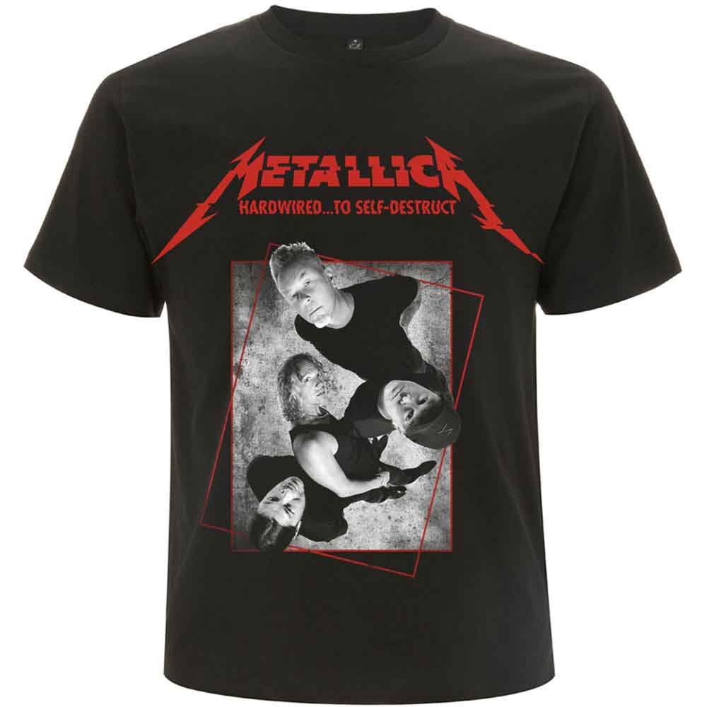 Metallica - Hardwired Band Concrete | T-Shirt Black
