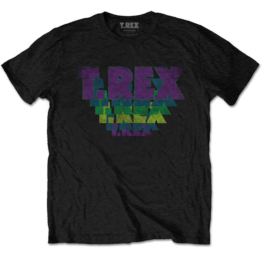 T-Rex - Stacked Logo | T-Shirt Black