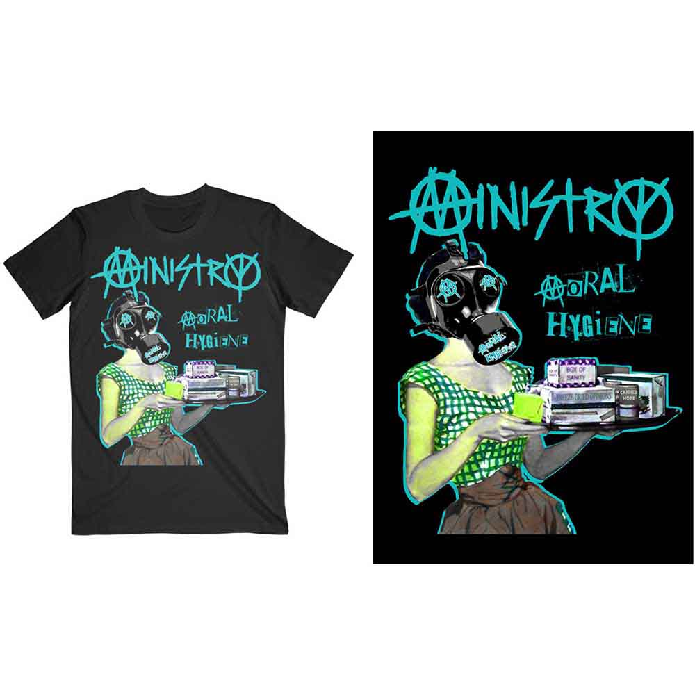 Ministry - Moral Hygiene Gasmask | T-Shirt Black