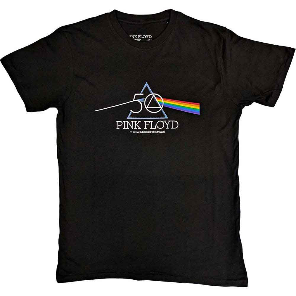 Pink Floyd - 50th Prism Logo | T-Shirt Black