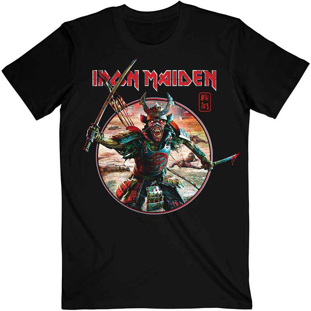 Iron Maiden - Senjutsu Eddie Warrior Circle | Black