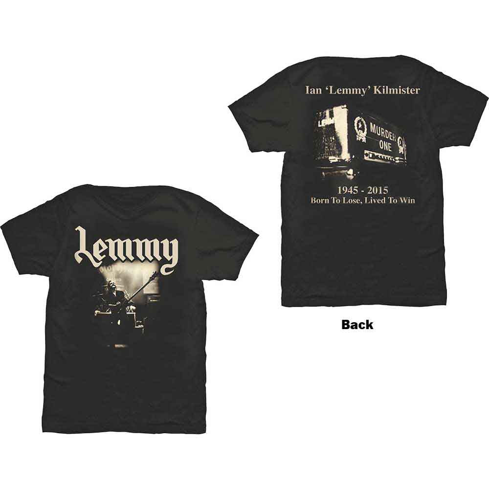 Lemmy - Lived to Win | T-Shirt Black