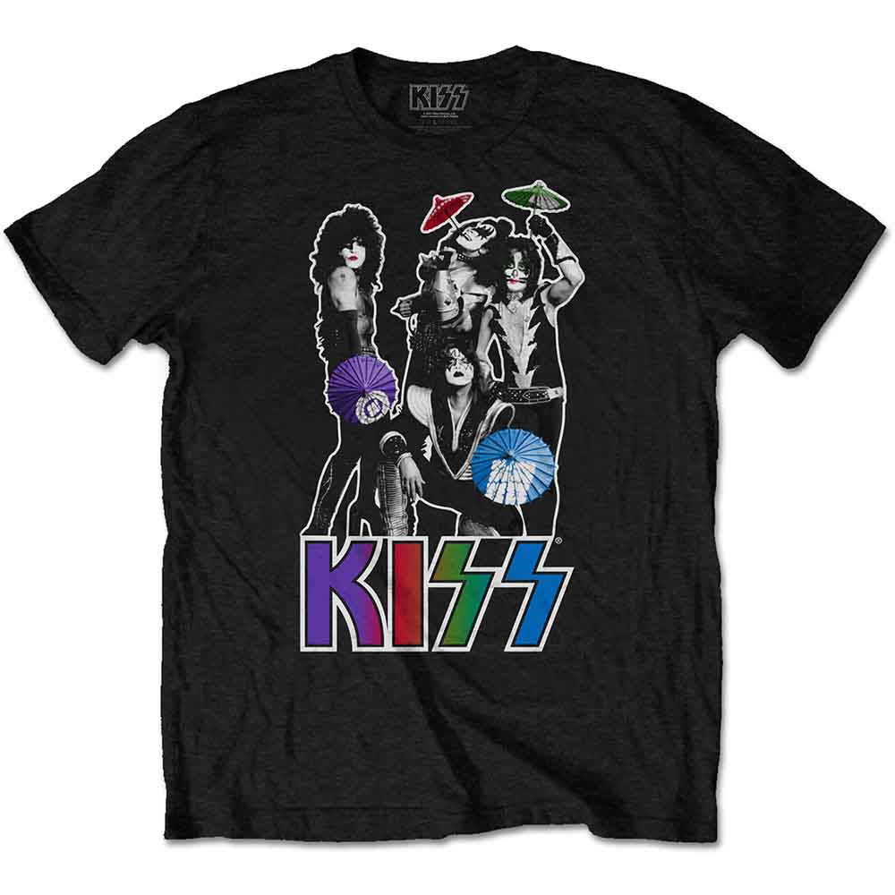 KISS - Umbrellas | T-Shirt Black