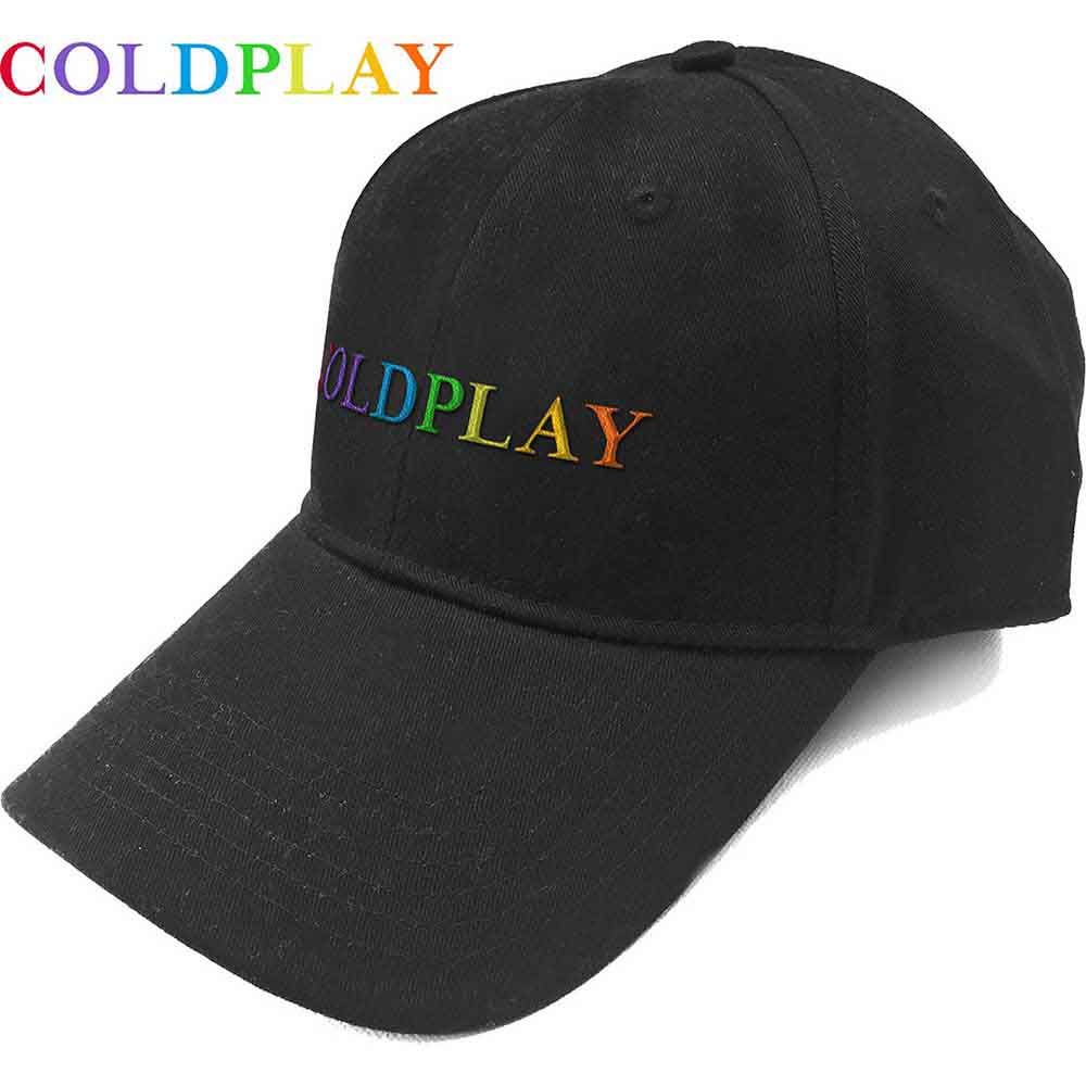 Coldplay - Rainbow Logo | Hat Black