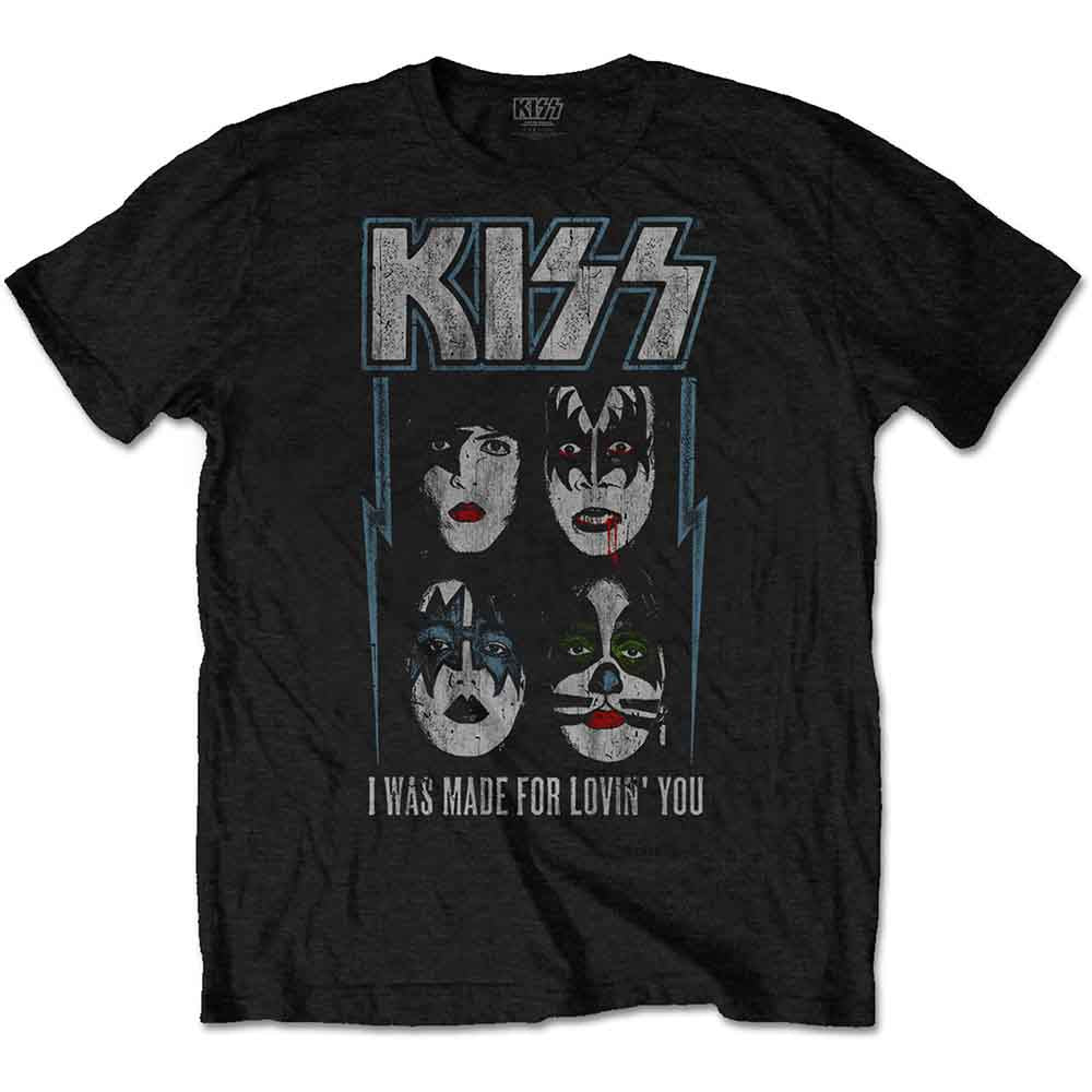 KISS - Made For Lovin' You | T-Shirt Black