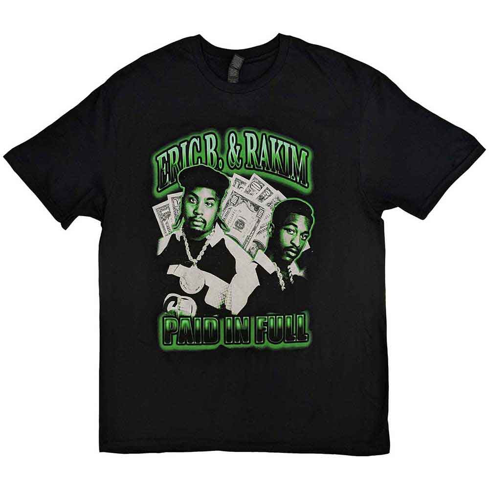 Eric B. & Rakim - Paid In Full | T-Shirt Black