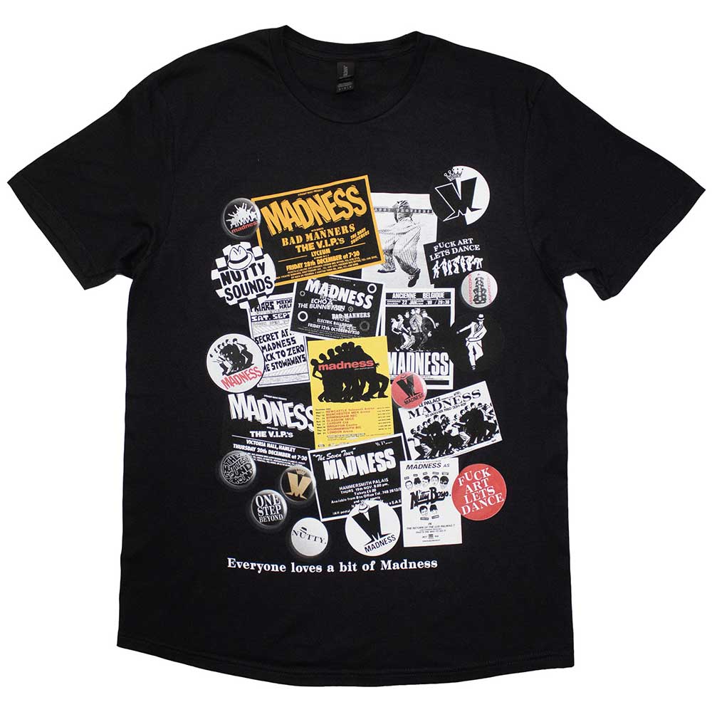 Madness - Posters & Stickers | Black