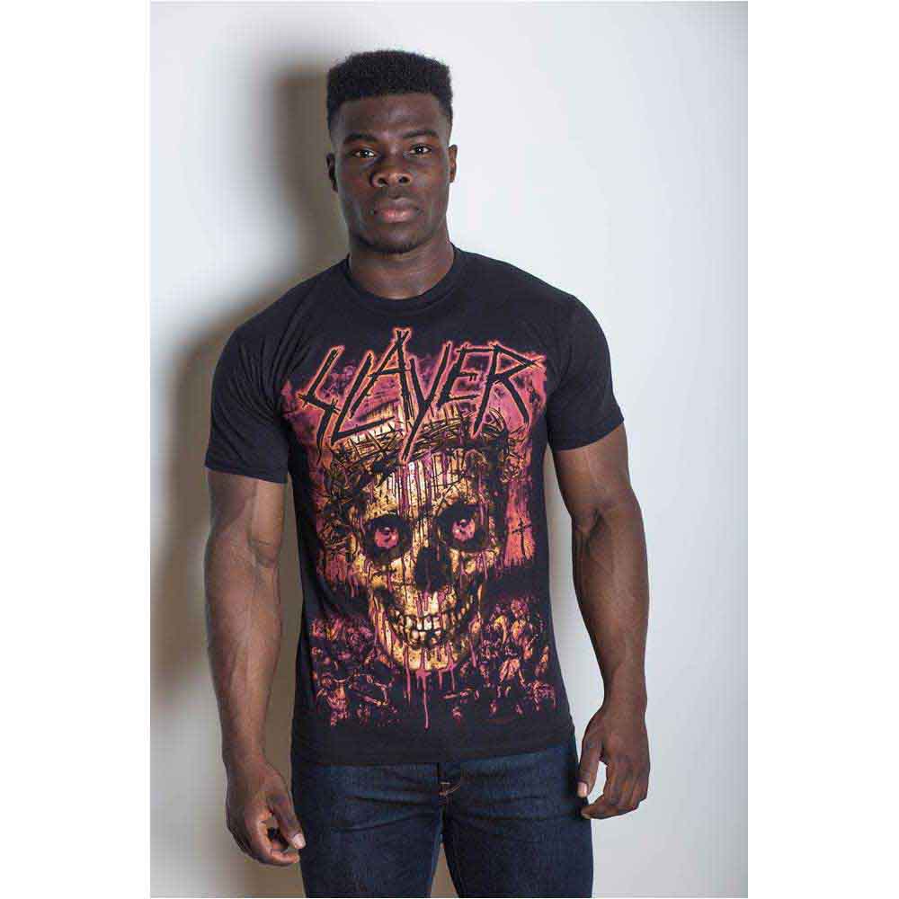 Slayer - Crowned Skull | T-Shirt Black