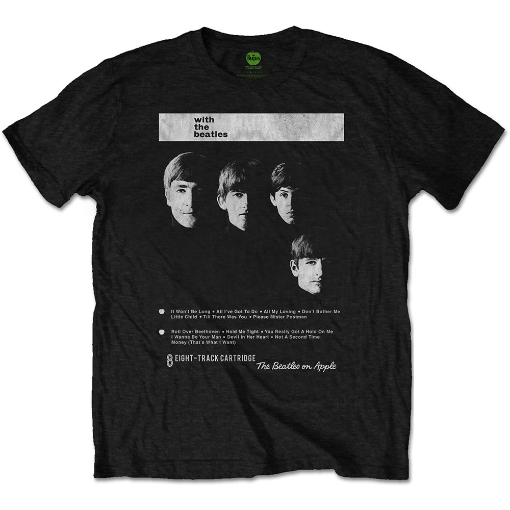 The Beatles - With The Beatles 8 Track | T-Shirt Black
