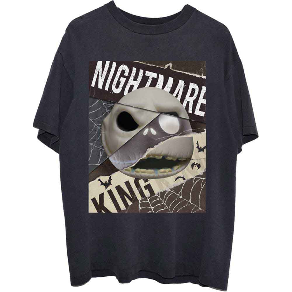Disney - The Nightmare Before Christmas Nightmare Skull | T-Shirt Black