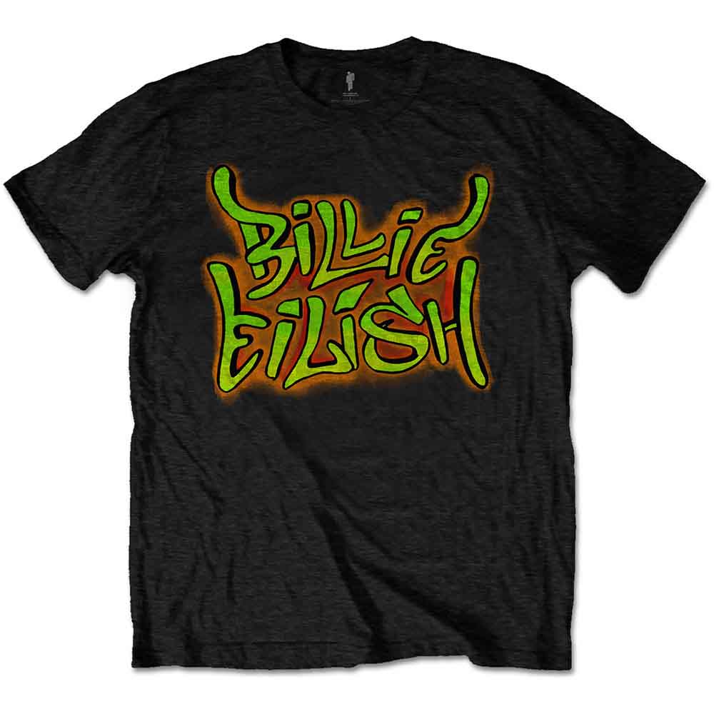 Billie Eilish - Graffiti | T-Shirt Black