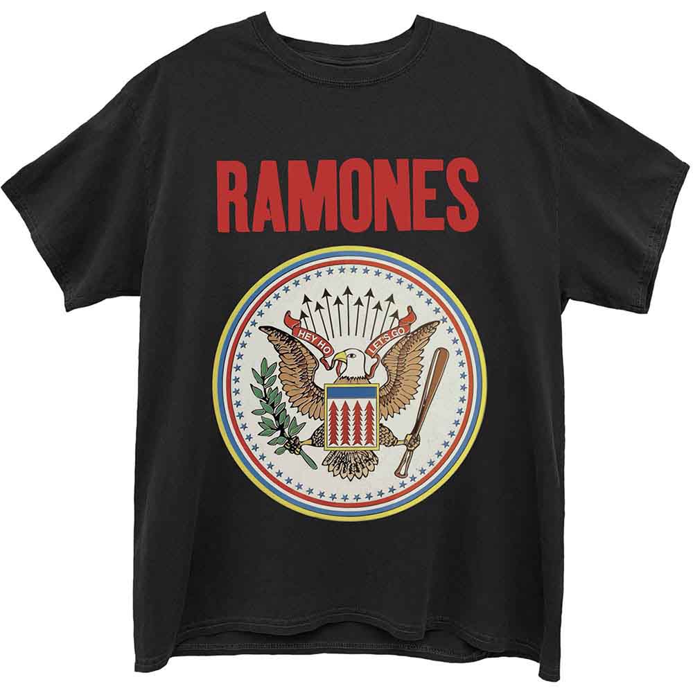Ramones - Full Colour Seal | T-Shirt Black
