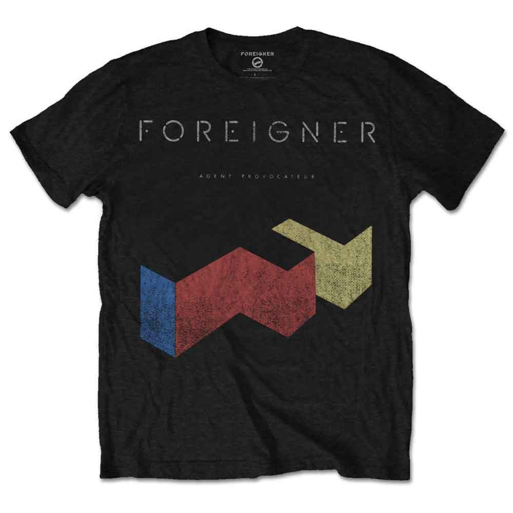 Foreigner - Vintage Agent Provocateur | T-Shirt Black
